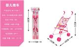 OBL10068357 - 卡头袋圆点婴儿推车(铁)
