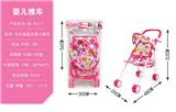 OBL10068358 - 卡头袋圆点婴儿推车(铁)