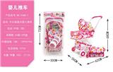 OBL10068368 - 卡头袋圆点婴儿推车(铁)