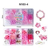 OBL10069448 - 15格DIY珠盒（粉红色系）