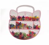 OBL10070515 - 儿童DIY粉红盒糖果珠-猫头