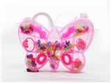OBL10070568 - 儿童DIY粉红盒糖果珠+头绳-蝴蝶
