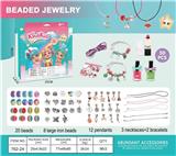 OBL10070724 - 肯迪娃娃主题潘拉拉DIY铁件串珠+甲油口红