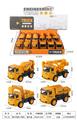 OBL10070821 - 滑行四款工程车(12PCS)
