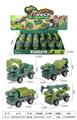 OBL10070824 - 滑行四款恐龙工程车(12PCS)