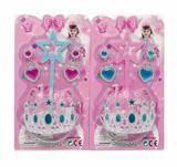 OBL10071317 - 五星皇冠+五星手杖+耳环