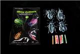 OBL10072410 - 4只装荧光小昆虫