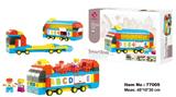 OBL10074013 - 城市巴士大颗粒积木（119PCS）