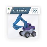 OBL10075840 - 环保麦秆色滑行工程车(挖掘机)