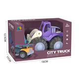 OBL10075848 - 环保麦秆色滑行工程车(推土机)