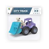 OBL10075851 - 环保麦秆色滑行工程车(推土车)