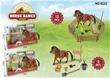 OBL10076963 - 植绒马房场景(2款混装)