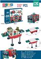 OBL10077011 - (GCC)益智拼装变形巴士积木场景(332 PCS)
