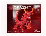 OBL10077032 - 3D立体EVA拼装积木-火龙（95PCS）