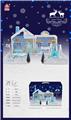 OBL10077449 - 拼装别墅玩具冰雪小屋