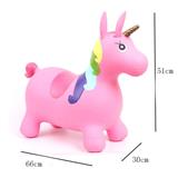 OBL10078419 - OVERSIZED INFLATABLE JUMPING UNICORN