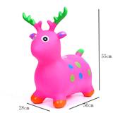 OBL10078436 - LARGE PAINTED INFLATABLE LARGE HORNED DEER
