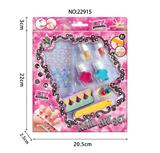 OBL10078551 - DIY美甲套装(指甲油+3D美甲贴+指甲锉+手链+分趾器)