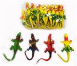 OBL10080788 - 中袋20只大号软胶鳄鱼带绳