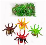 OBL10080795 - 中袋20只大号软胶章鱼带绳