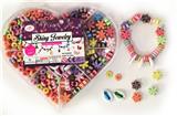 OBL10081445 - DIY串珠(桃心造型PP塑料盒)