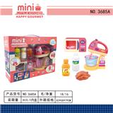 OBL10082903 - 果汁机+微波炉（电动灯光） 3*AA不包