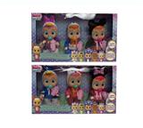 OBL10083135 - 5寸.52款混装实身会流眼泪哭泣娃娃带七彩灯光带四声IC（3只装）