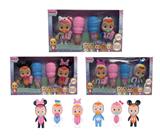 OBL10083143 - 5.5寸3款混装实身会流眼泪哭泣娃娃带七彩灯光四声IC（2只装）