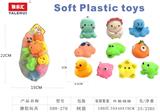 OBL10090998 - 搪胶玩具10PCS