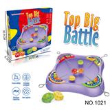 OBL10091550 - 儿童抽拉式陀螺战斗盘 桌面亲子互动多人竞技对战陀螺玩具礼盒