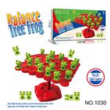 OBL10091559 - 青蛙平衡树儿童专注力训练玩具亲子互动多人桌面游戏