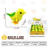 OBL10092654 - 上链毛绒小鸟12pcs