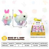 OBL10092663 - 上链七彩毛绒兔子带尾巴
12pcs