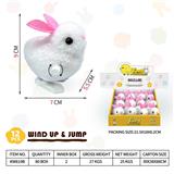OBL10092664 - 上链毛绒兔子12pcs