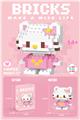 OBL10093180 - 迷你KT猫粉 146PCS