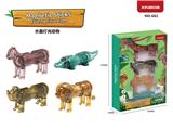 OBL10097126 - (GCC)水晶灯光动物(磁力棒系列)(12PCS)