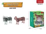 OBL10097128 - (GCC)水晶灯光动物(磁力棒系列)(6PCS)