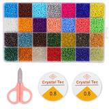 OBL10099351 - 米珠+剪刀线(28格)