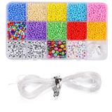 OBL10099374 - 米珠+字母珠+线(15格)