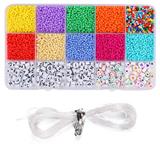 OBL10099376 - 米珠+字母珠+线(15格)