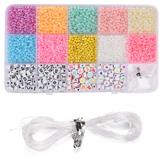 OBL10099379 - 米珠+字母珠+线(15格)