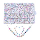 OBL10099385 - 字母珠+龙虾扣圈线(24格)