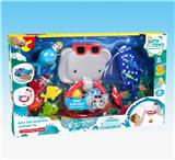 OBL10100129 - 浴室大象投篮+章鱼渔捞+拉线鲸鱼套装