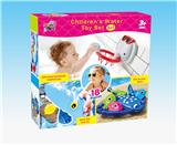 OBL10100130 - 浴室大象投篮+章鱼渔捞+
鲨鱼抓小鱼(3合1套装玩具)