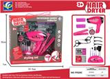 OBL10100931 - DIY过家家饰品仿真沙龙美发工具电动吹风机套装