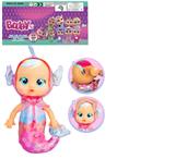 OBL10101638 - 1比1 12寸搪胶头搪胶手棉绒身体带真实流眼泪。金属睡衣美人鱼哭泣娃娃带流眼泪功能，带奶嘴