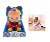 OBL10101667 - 毛绒米琪-第16代14寸搪胶哭泣带头发女孩版娃娃带四声音乐cry Babies-Tutti Fritti带流眼泪功能，带吸水奶瓶，带奶嘴  。毛绒带加暖功能。衣服2件套
