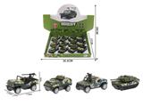 OBL10102313 - 1:60回力迷彩车模型（12只装）