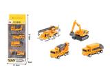 OBL10102314 - 1:60回力工程车模型A（4只装）
