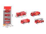 OBL10102322 - 1:60回力消防车模型(4只装)